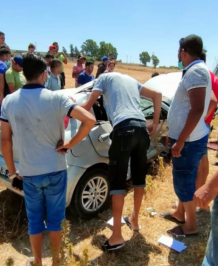 Béja : Deux décès dans un accident de la circulation [photos]