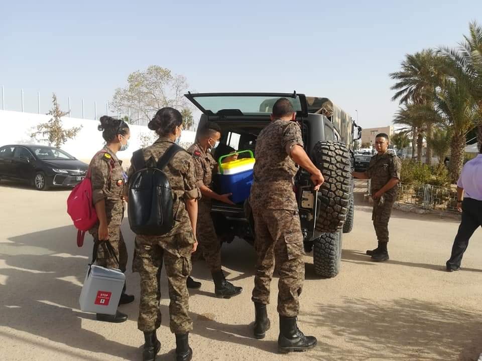 Vaccination-Médenine: L’armée se déploie sur le terrain [Photos]