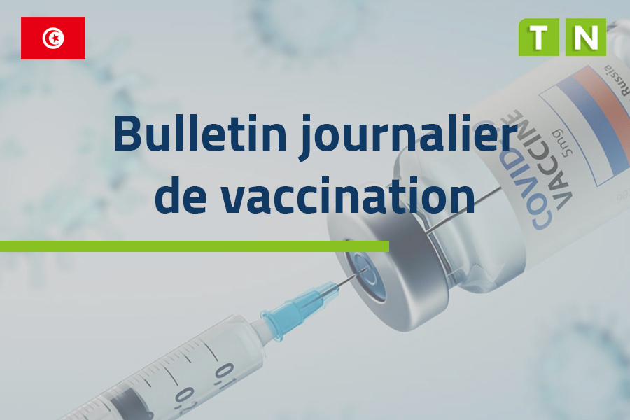 Tunisie: Bulletin de vaccination du 9 août 2021