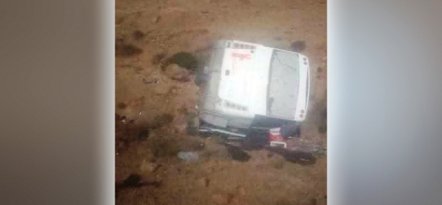 Tunisie – Bizerte : Sept blessés dans le renversement d’un bus