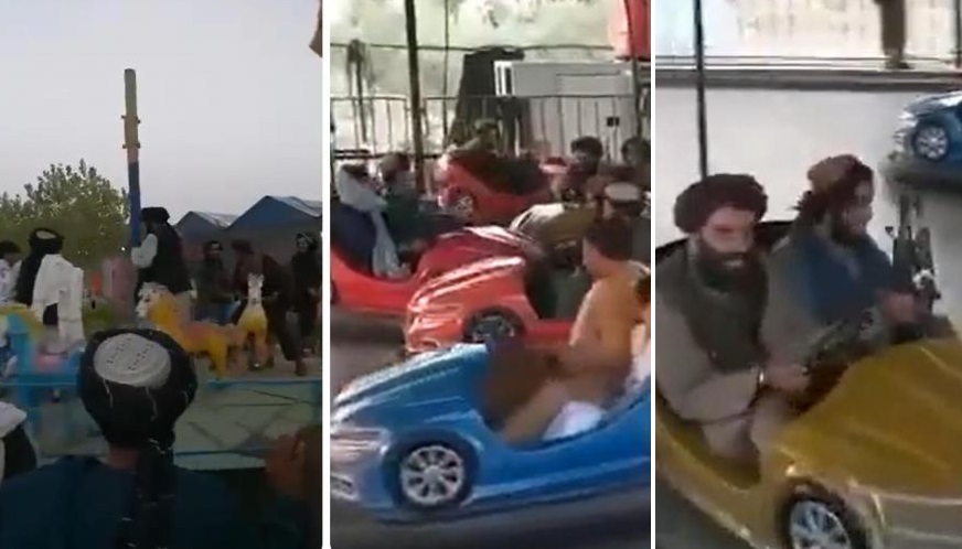 Vidéos du jour: Des talibans font les guignols dans un parc d’attractions à Kaboul
