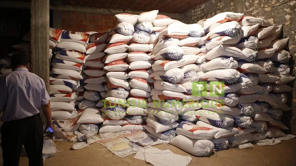 Tunisie-Gafsa: Saisie d’une quantité de farine et de semoule d’une valeur de 75 mille dinars [Photos]