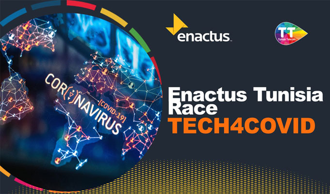 Enactus Tunisia Race powered by Tunisie Telecom sous le thème «Tech4COVID»