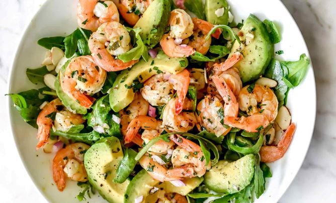 Recette : Salade avocat et crevettes