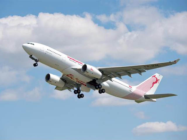 Tunisair-report d’un vol: Avis aux passagers