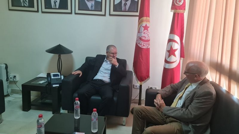 Tunisie: Noureddine Taboubi s’entretient avec l’ambassadeur de l’Union européenne en Tunisie