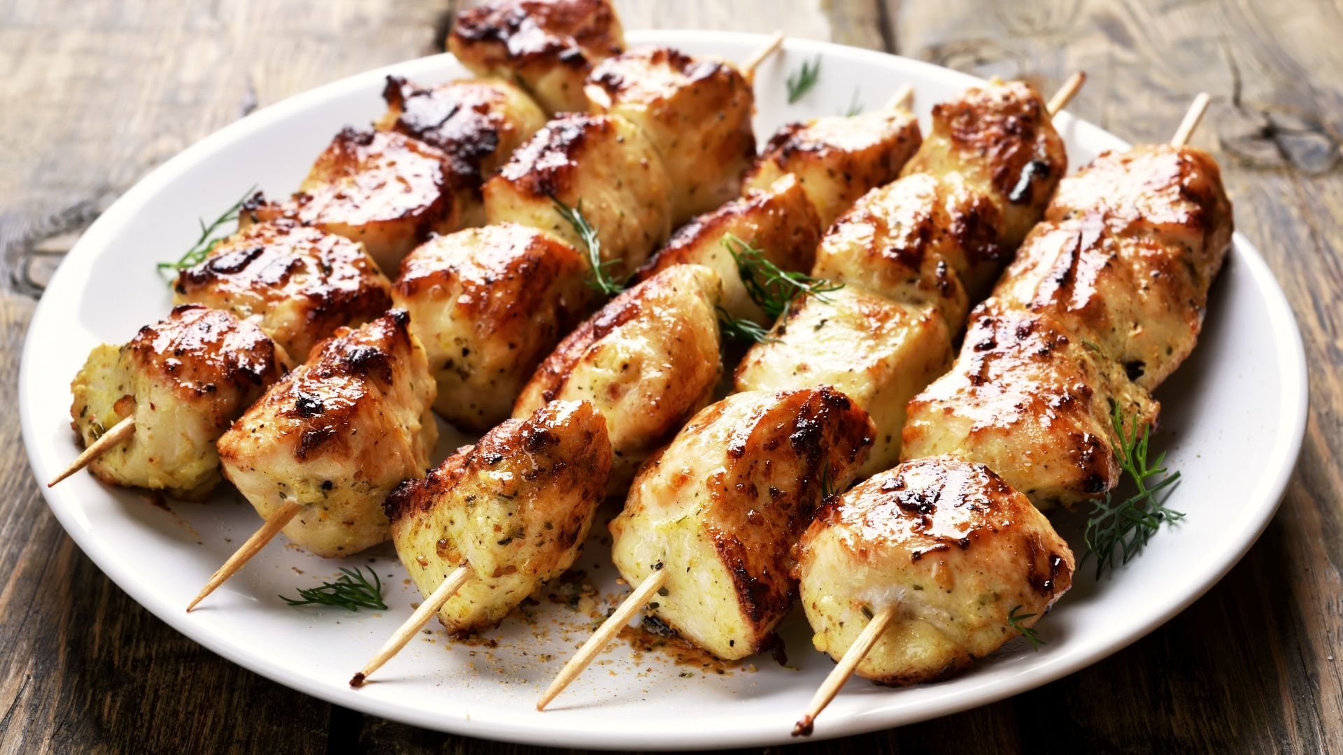 Recette : Chich taouk ( Brochettes de poulet libanaises)