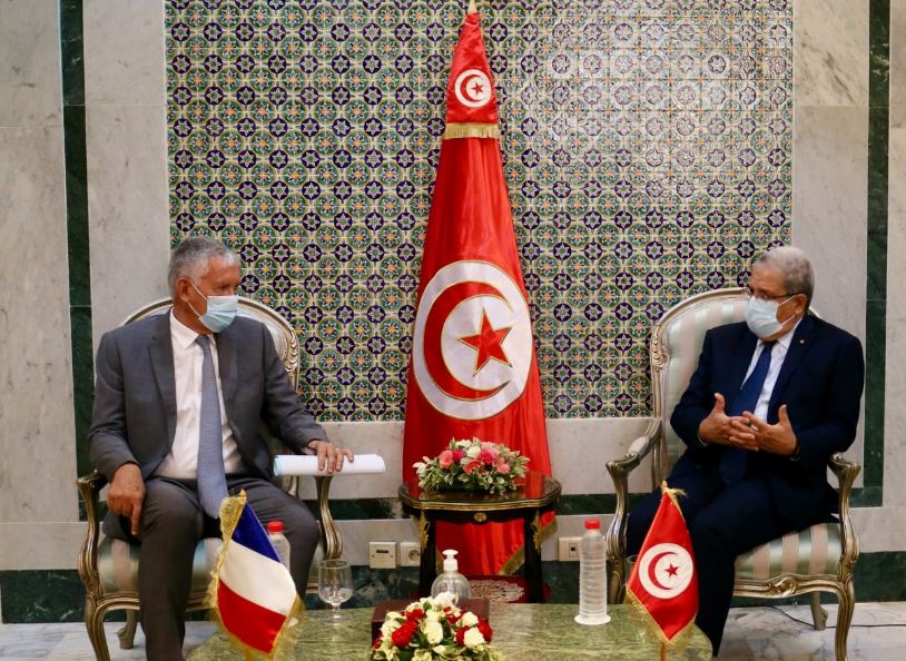 La situation en Tunisie au cœur d’une réunion entre Othman Jerandi et l’ambassadeur français