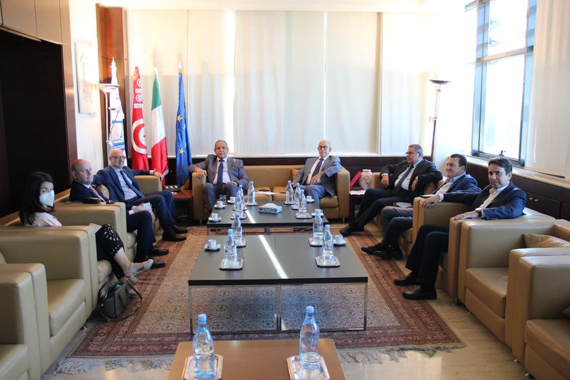 La situation générale en Tunisie objet d’une rencontre entre le président de l’Utica et l’ambassadeur italien
