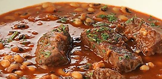 Recette : Loubia tunisienne (sauce aux haricots blancs et à la viande )