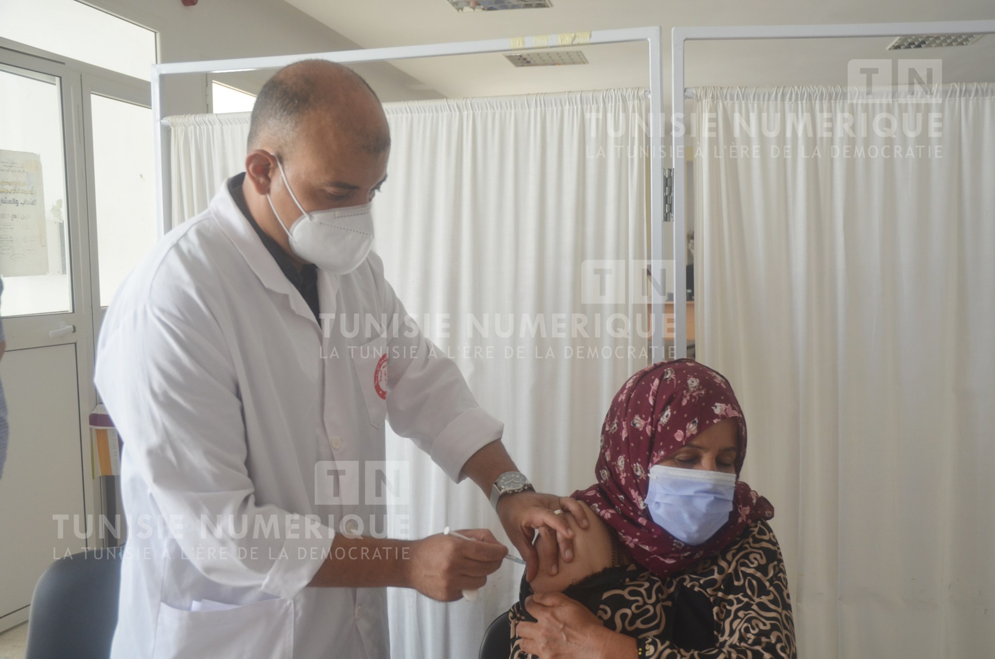 Tunisie: 3877 personnes vaccinées contre le coronavirus le 25 février