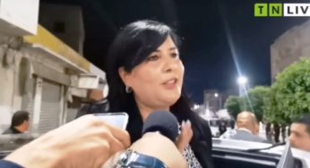 Tunisie – VIDEO : Abir Moussi agressée par les partisans de Kaïs Saïed à Béja ?