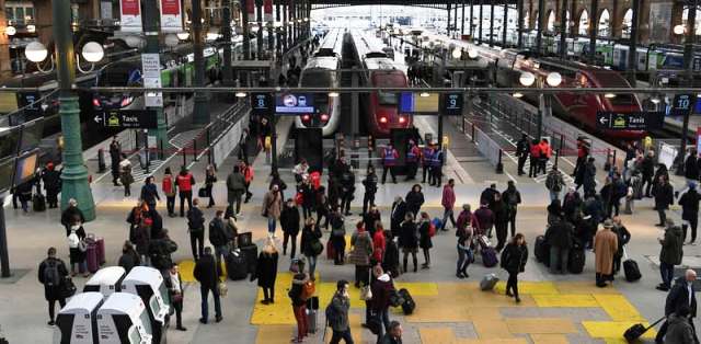 France : Paris : La gare du Nord évacuée suite à une alerte à la bombe !