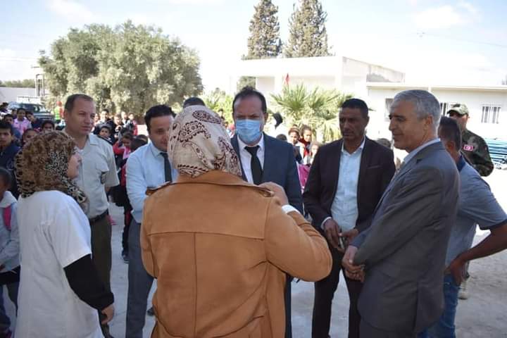 Mahdia [PHOTOS] : Le Gouverneur visite plusieurs projets à Ouled Chemakh