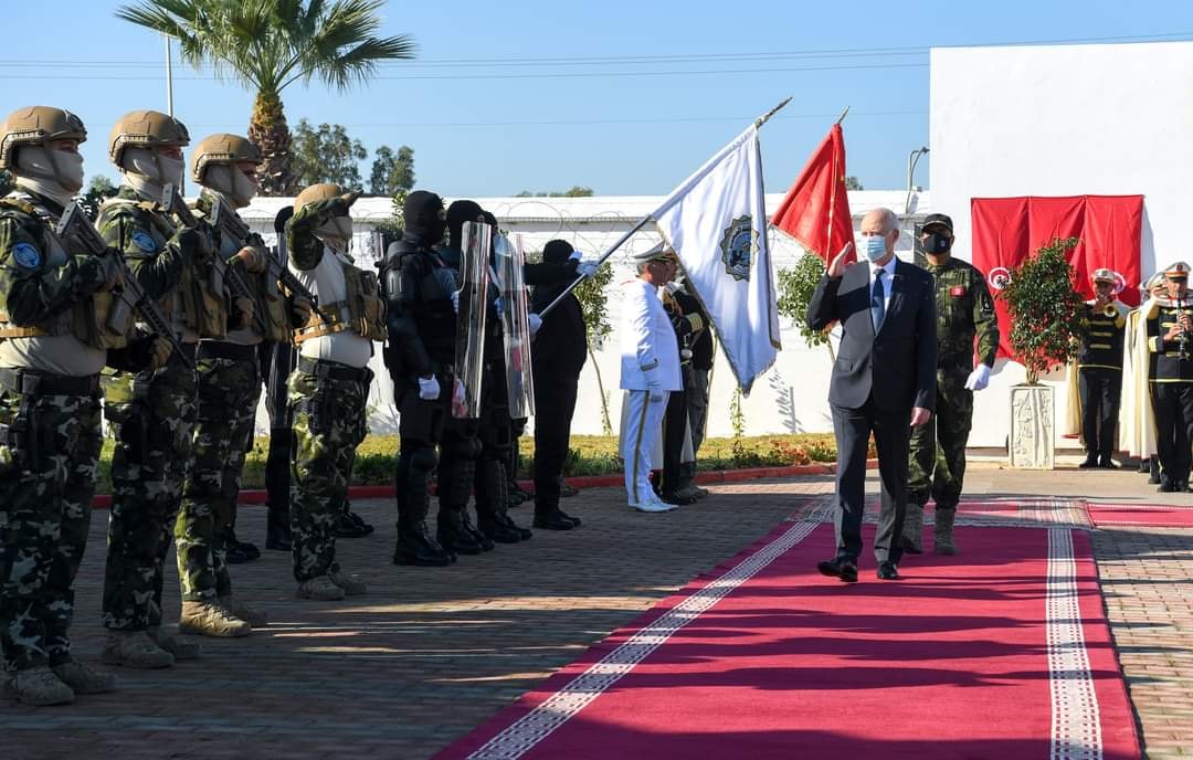Kais Saied salue la mémoire des martyrs de la Garde présidentielle [Photos]
