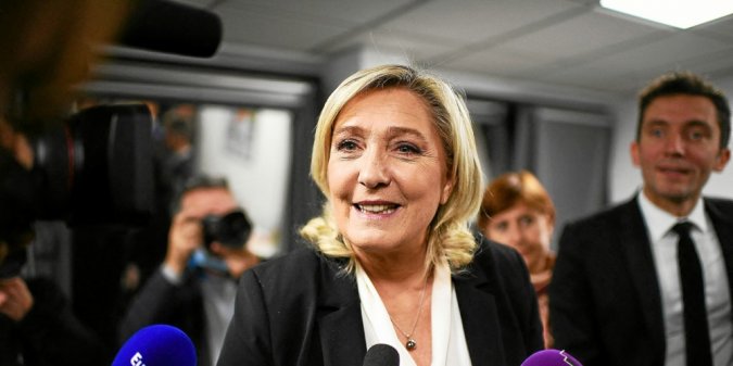 Le Pen après sa qualification au second tour : « Je ferai de la France une force de paix et je ferai face à l’immigration »