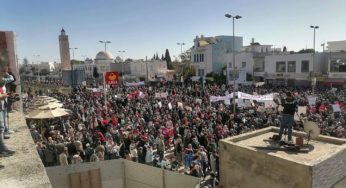 Bardo: Environ 4000 manifestants vers midi