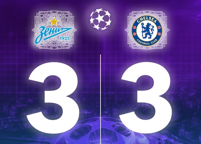 Gr H – UCL : Chelsea freiné par Zenit, la Juve termine première