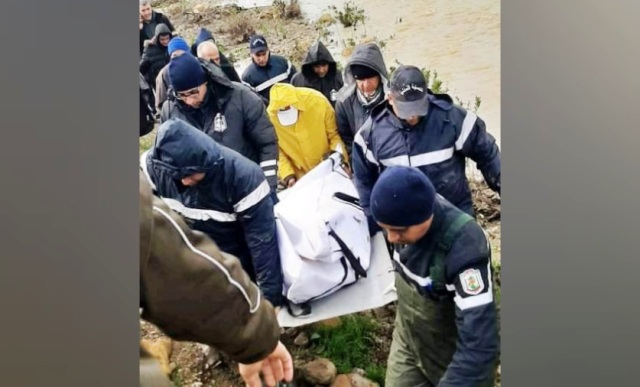 Tunisie – Ghardimaou : Découverte du cadavre d’une femme emportée par les crues depuis deux jours