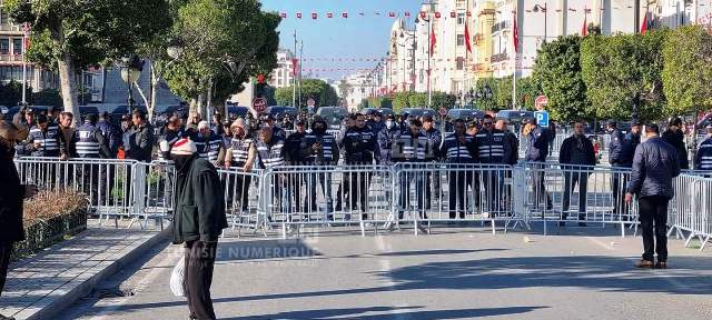 Tunisie – Manifestations du 17 décembre : Un bon point pour les forces de l’ordre !