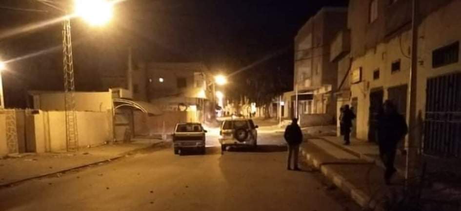 Tunisie-Kasserine : Ils ont brûlé des pneus à Cité Ennour