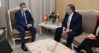 Taoufik Charfeddine reçoit Donald Bloom