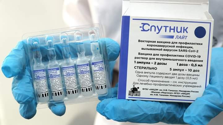 La Russie a fait don de 100 000 doses de vaccin Sputnik Light à la Tunisie 