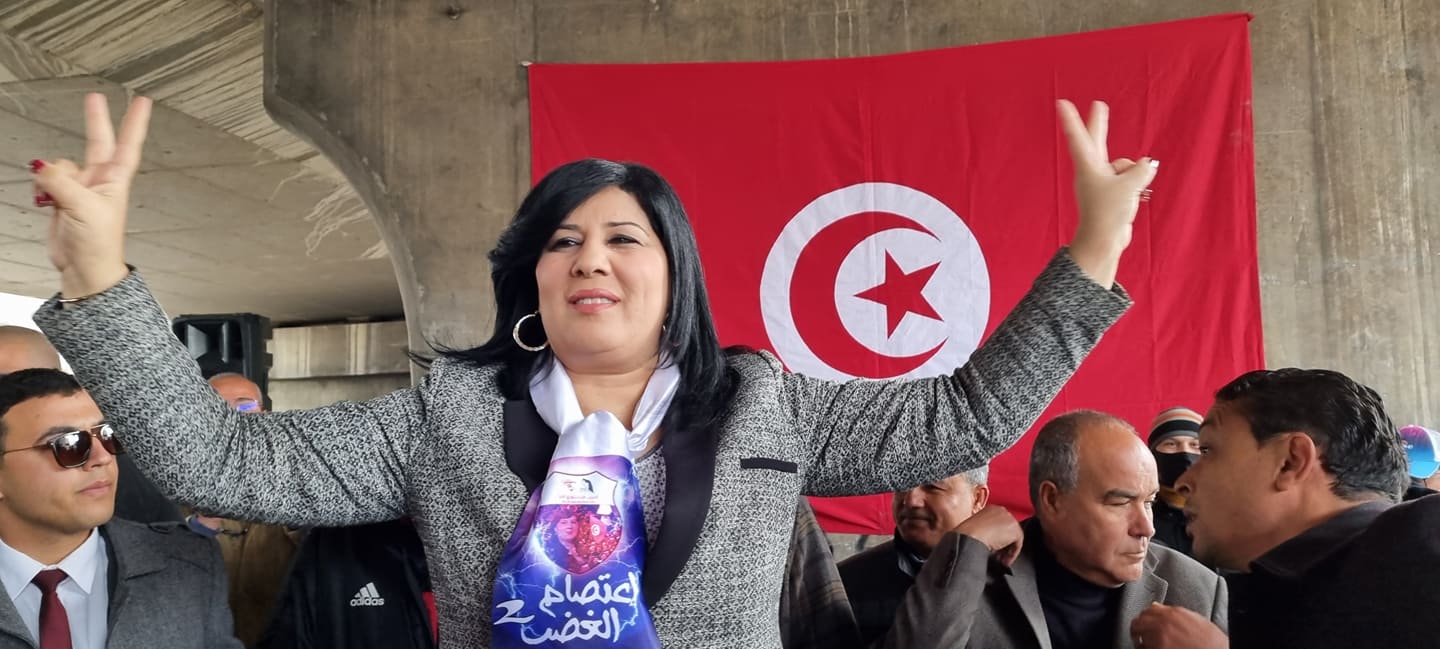 Dissolution du Parlement: Abir Moussi félicite les Destouriens
