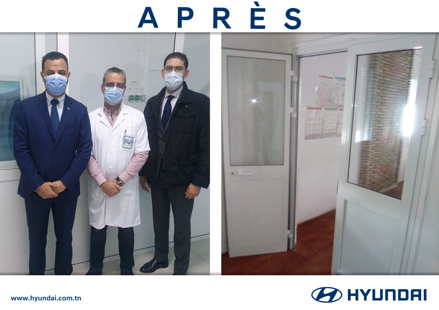 Hyundai réaménage le service de la chirurgie générale de l’hôpital Charles Nicolle