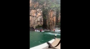 TERRIFIANT : VIDEO : Un pan de falaise se détache et écrase des bateaux de plaisance : Au moins six morts !