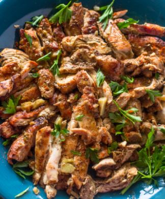 Recette : Chawarma poulet au four