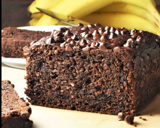 Recette : Gâteau moelleux chocolat banane