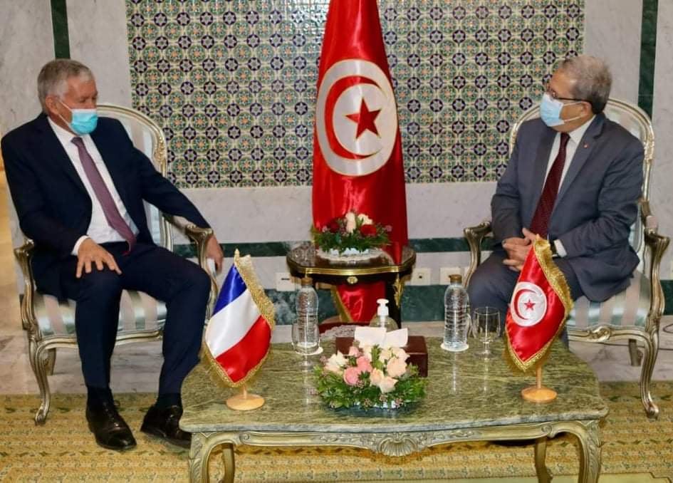 Tunisie : Othmen Jerandi reçoit l’ambassadeur de France en Tunisie
