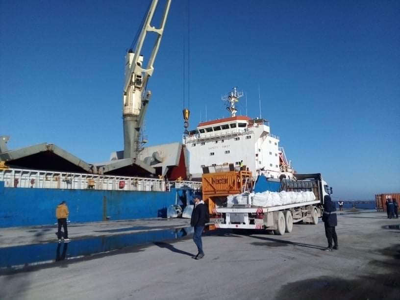 Bizerte: Arrivée d’un navire chargé de 10 mille tonnes d’ammonitrate