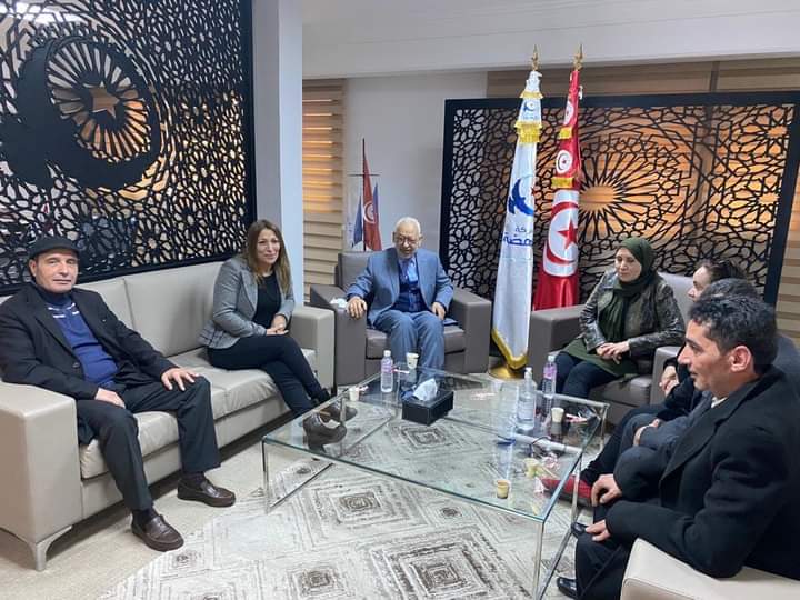 Tunisie : Ghannouchi rencontre une délégation de l’Alliance Civile Nationale