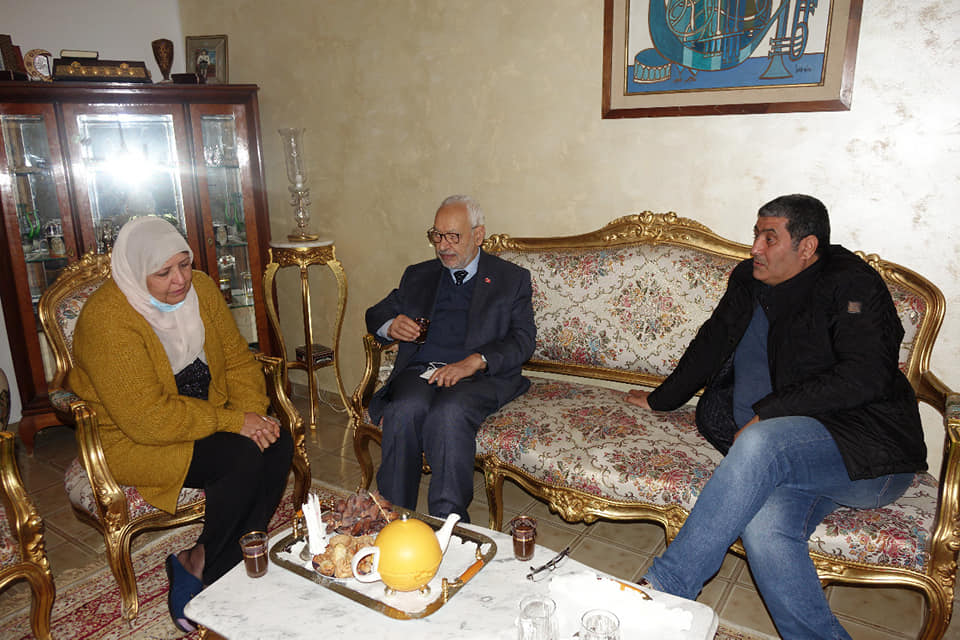 Tunisie : Rached Ghannouchi rend visite à Saida Akremi ce soir