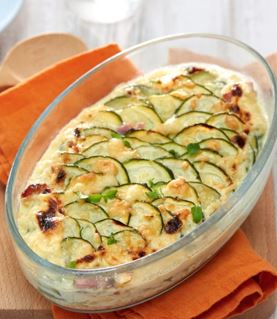 Recette : Gratin de Courgettes