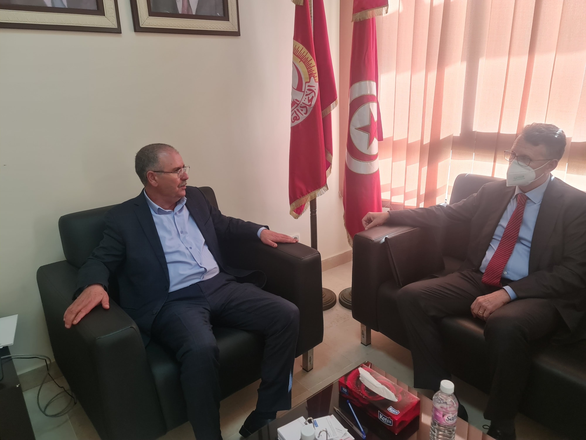 Taboubi à Peter Prüge : Les Tunisiens attachés à une solution “tuniso-tunisienne” pour une sortie de crise