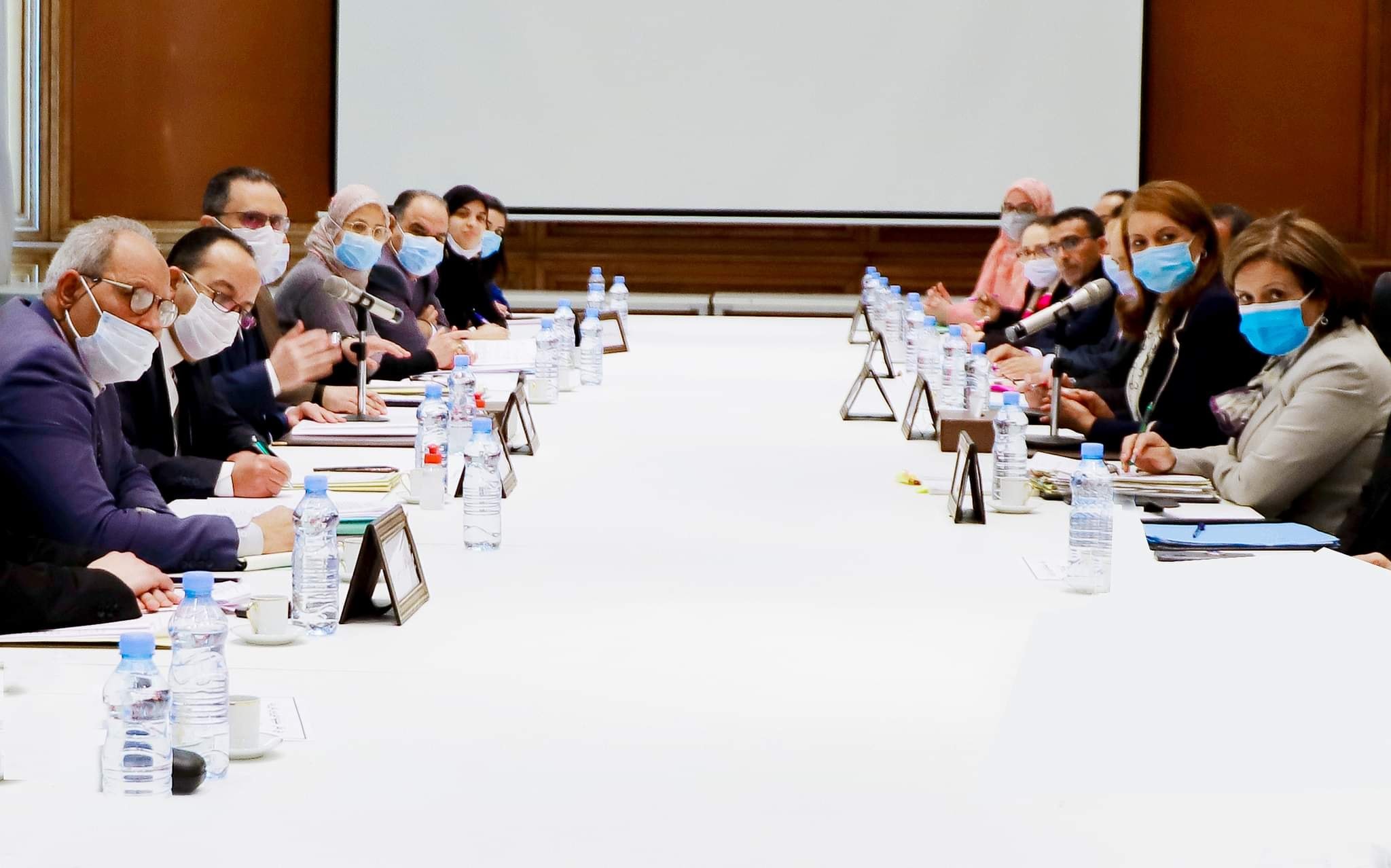 Les bâtiments menaçant ruine au centre d’une réunion de travail commune au ministère des domaines de l’Etat