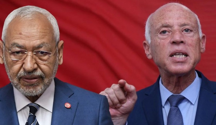 Ghannouchi à Saied : Cédez le pouvoir…Il est honteux d’utiliser le sang de Belaïd et Brahmi pour légitimer “le coup d’État”