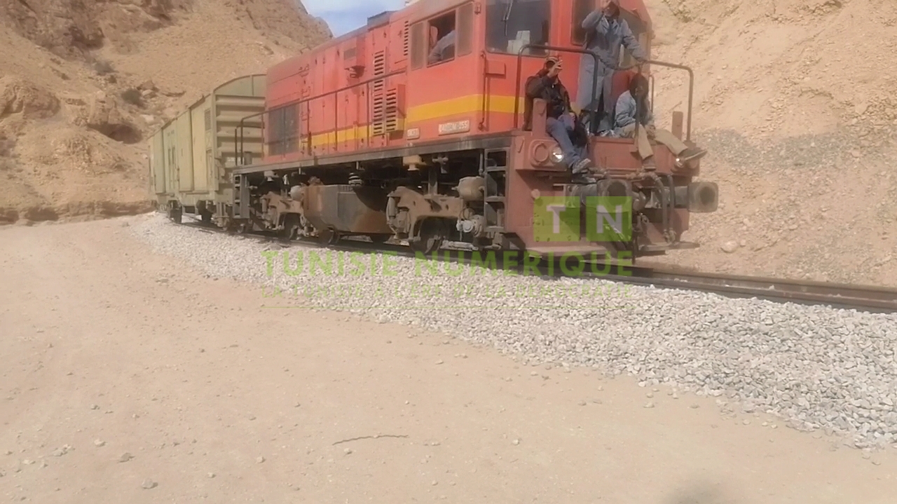 Gafsa: Bientôt la reprise de l’activité de la ligne ferroviaire n°15 de transport du phosphate