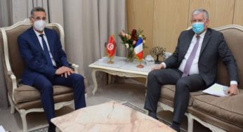 Tunisie : Le ministre de l’Intérieur reçoit l’ambassadeur de France en Tunisie