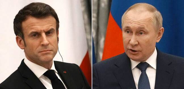 Monde-Crise Russie-Ukraine : Emmanuel Macron condamne la reconnaissance par la Russie des séparatistes ukrainiens