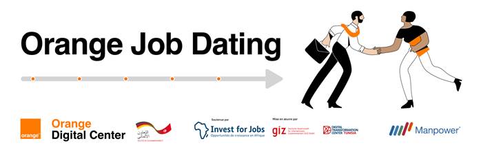 Orange Job Dating, le salon spécialisé dans l’IT, organisé par Orange Digital Center, la GIZ et Manpower Tunisie