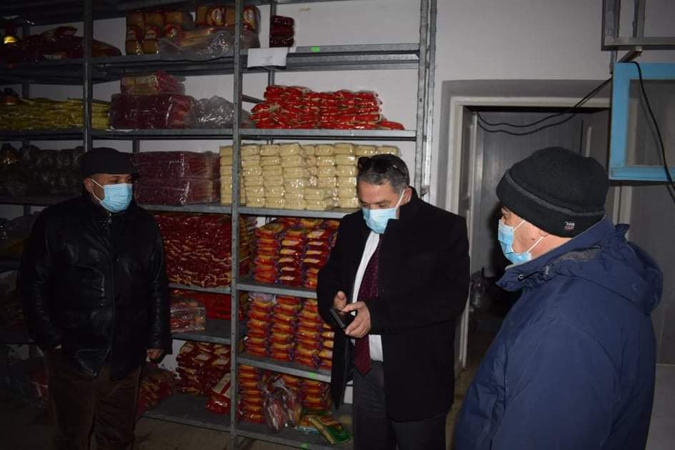 Béja-Décès de personnes âgées au Covid [PHOTOS] : Le Gouverneur rend visite à la maison de retraite