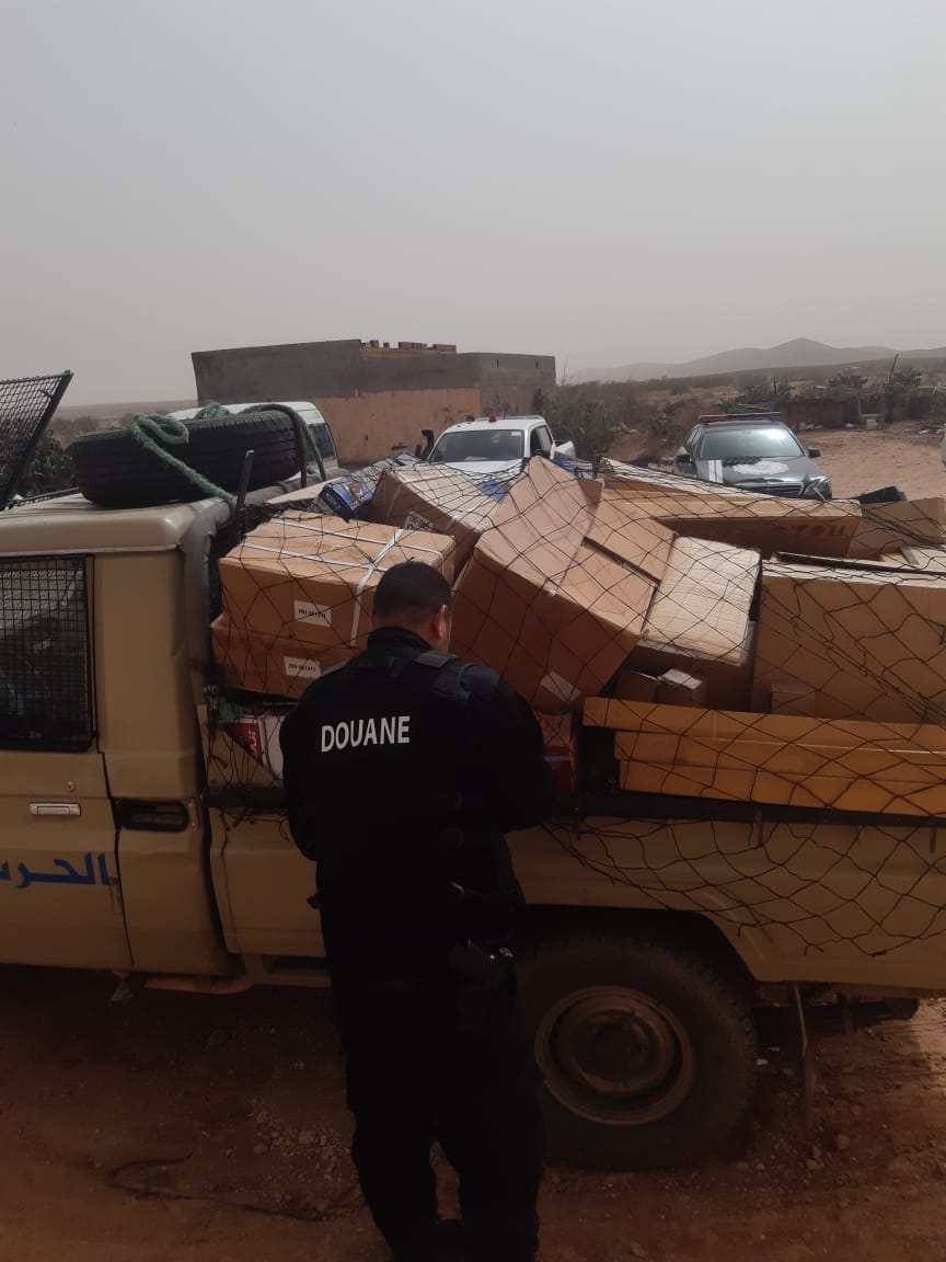 Douane: Saisie de pièces détachées pour voitures de 600 MDT