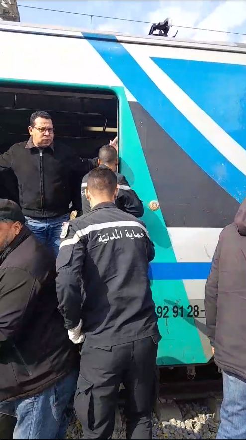 Tunisie: Des blessés dans une collision entre deux trains à Jebel Jloud