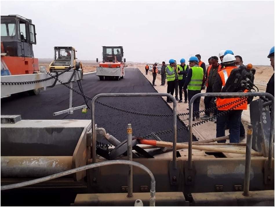 Avancement des travaux du tronçon reliant Tataouine à l’autoroute [Photos]