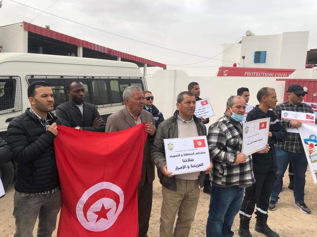 Djerba: Les sécuritaires protestent et menacent d’escalade ! [Photos]