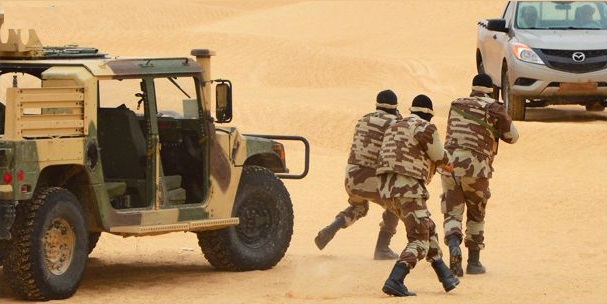 Tunisie – L’armée repousse une tentative d’infiltration du territoire au niveau de la zone tampon